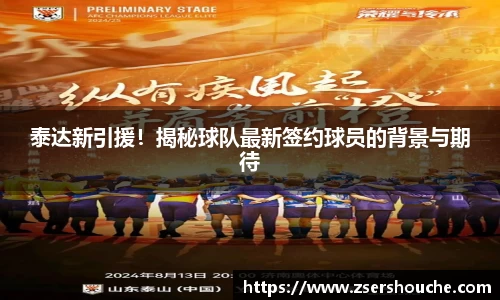 泰达新引援！揭秘球队最新签约球员的背景与期待